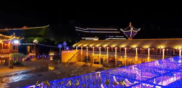 【網(wǎng)絡(luò)中國(guó)節(jié)·元宵】慶陽(yáng)夜景丨慶城，一座活著的千年古城