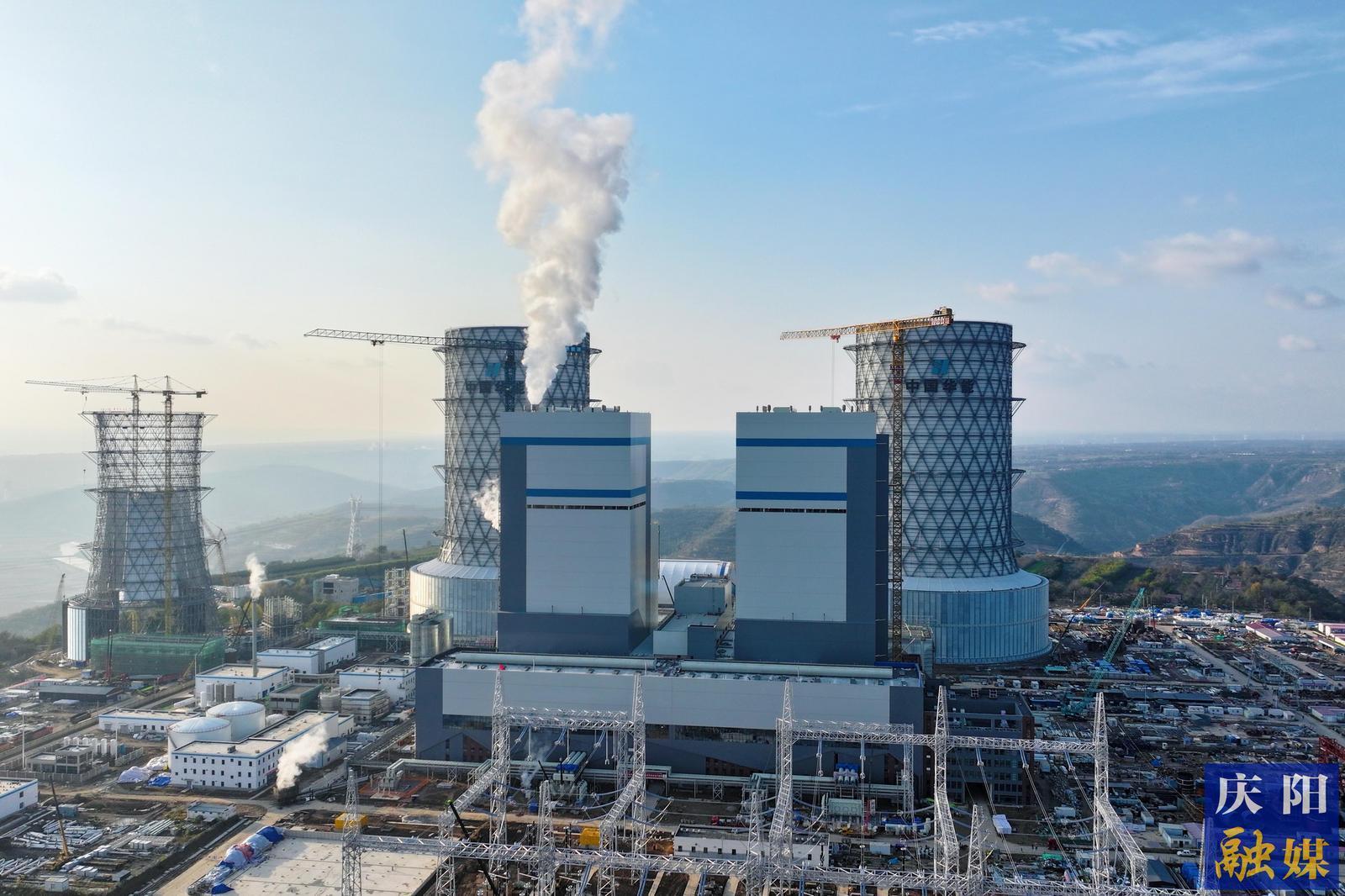 “隴電入魯”配套調峰煤電項目——華能正寧電廠1號機組鍋爐點火吹管圓滿完成