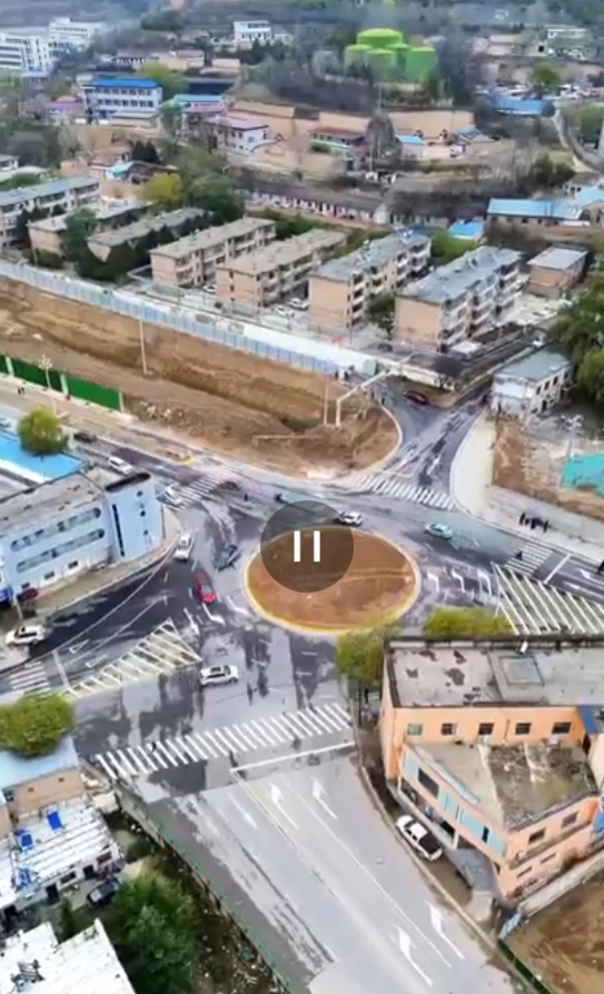 【V視】破堵！慶城新區(qū)路口“變身”
