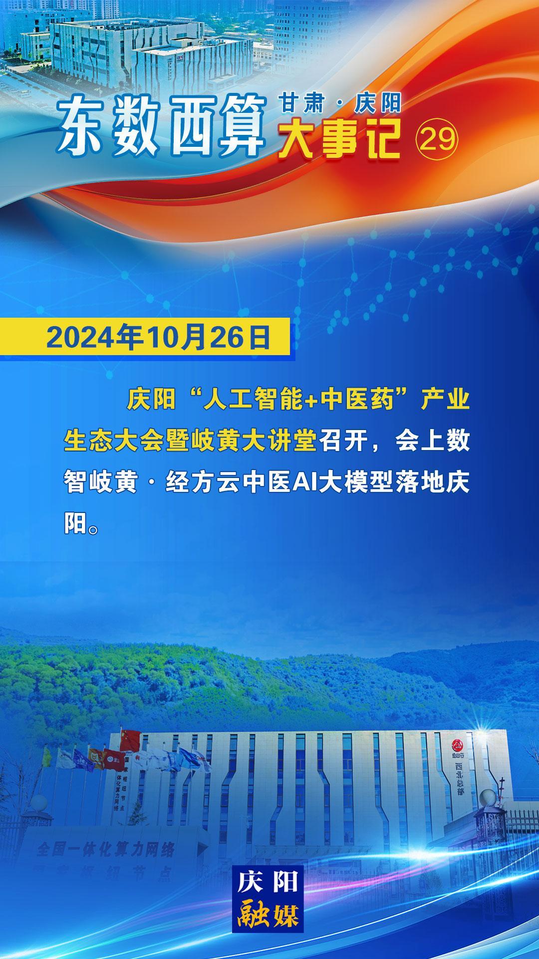 甘肅·慶陽“東數西算”大事記之二十九