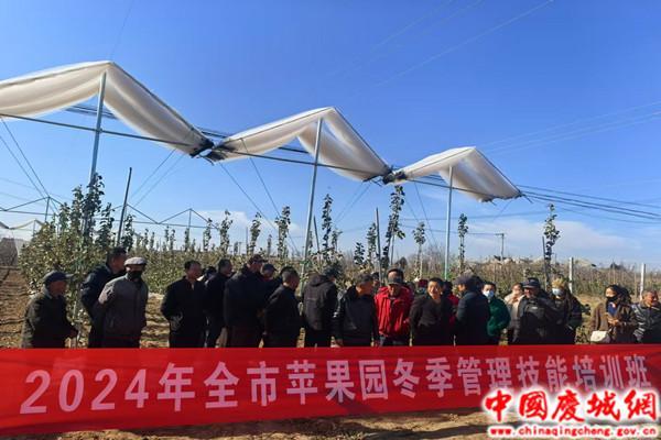 慶城：開展技術(shù)培訓 提升管理水平