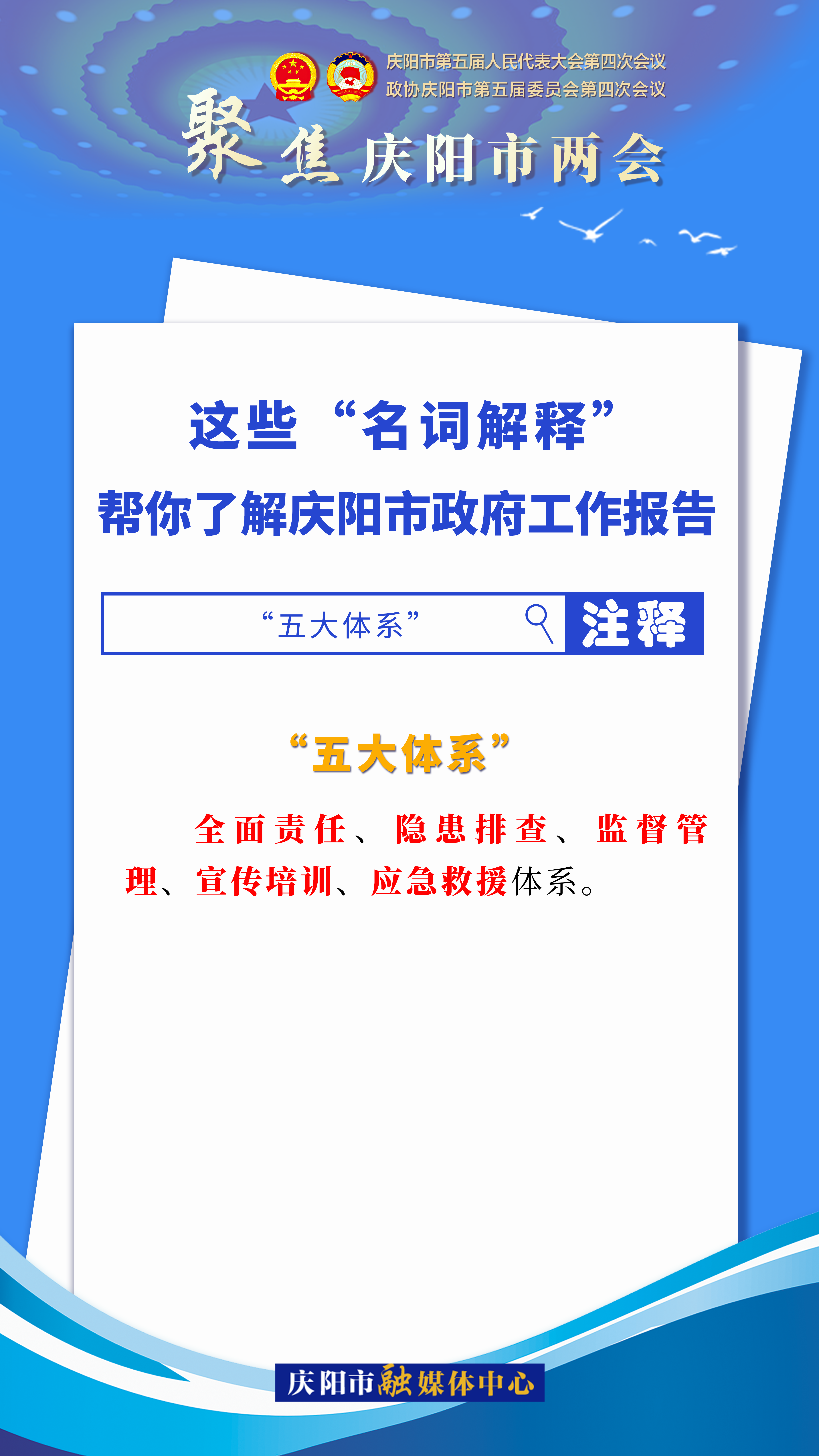 海報｜這些“名詞解釋”，幫你了解慶陽市政府工作報告（6）