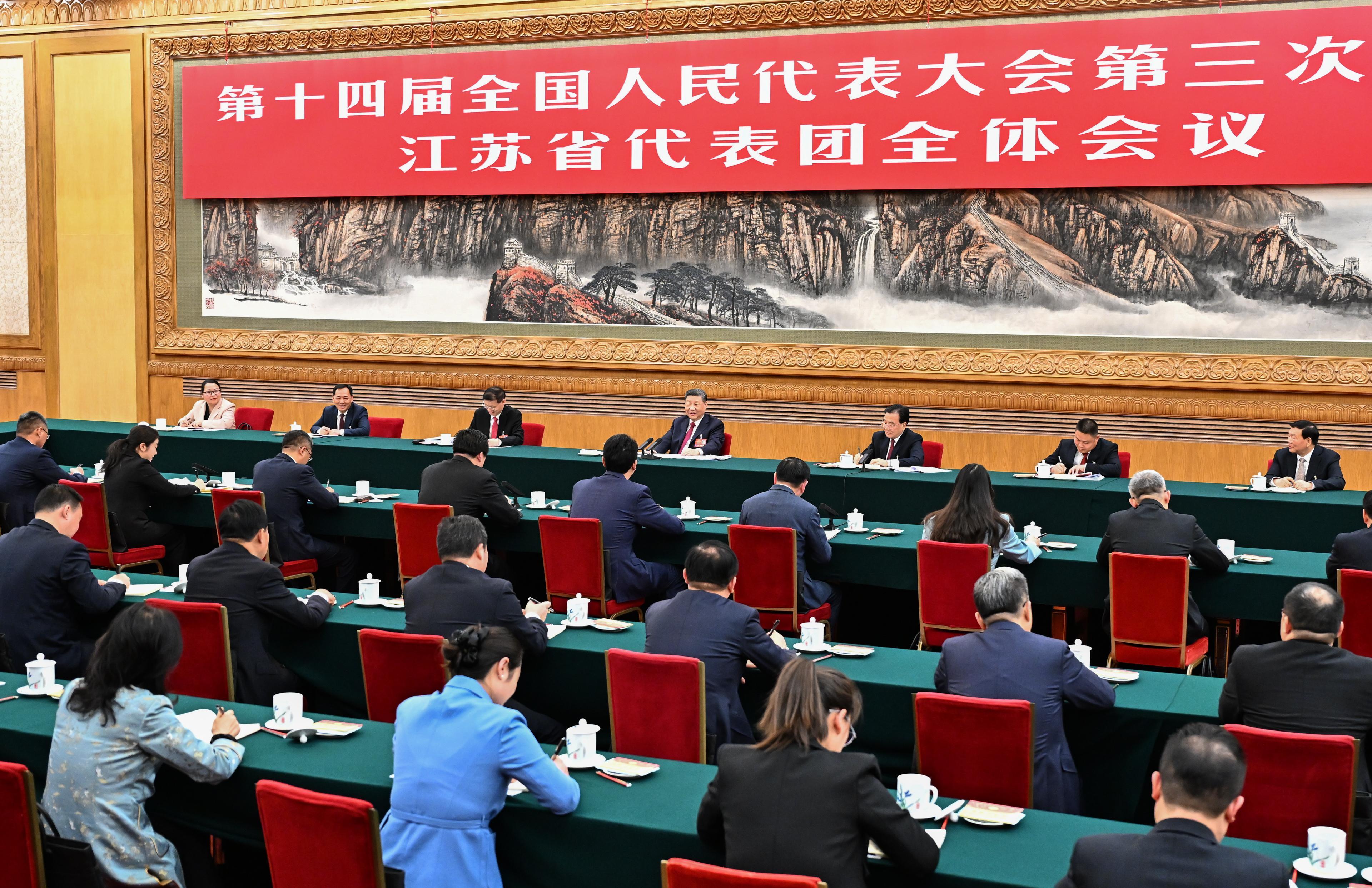 一見·總書記為何關注代表委員通道？