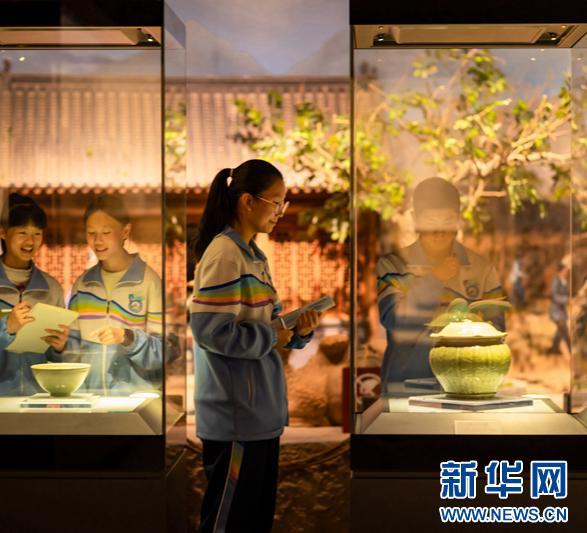 甘肅張掖：博物館里研學(xué)樂
