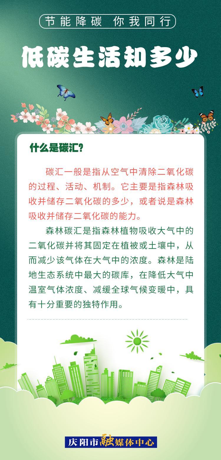【節(jié)能降碳 你我同行】低碳生活知多少（5）：什么是碳匯？