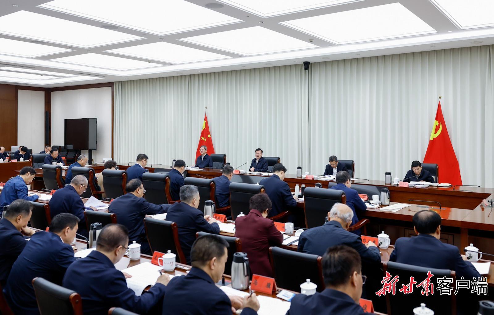 胡昌升在省委常委會開展深入貫徹中央八項規(guī)定精神學(xué)習(xí)教育讀書班第四次集中學(xué)習(xí)時強調(diào)：壓實責(zé)任明確要求突出重點 推動全省學(xué)習(xí)教育有力有效開展 任振鶴莊國泰石謀軍出席