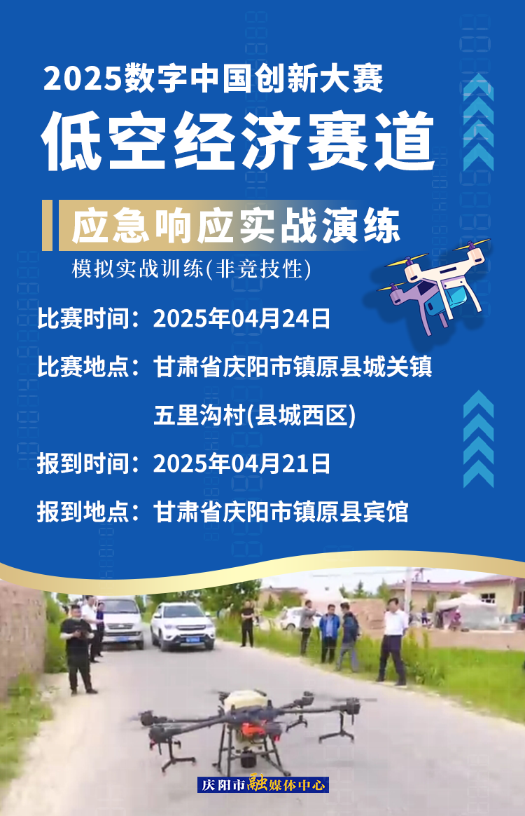 【微海報(bào)】2025數(shù)字中國創(chuàng)新大賽低空經(jīng)濟(jì)賽道場景賽賽事安排——應(yīng)急響應(yīng)實(shí)戰(zhàn)演練